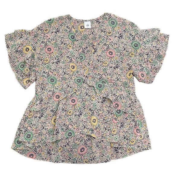 Cabi Poet ruffle flowy Blouse Style 5344 - Picture 3 of 10